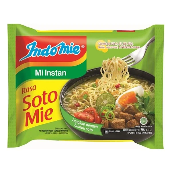 Indomi/sedap instant 70 gr