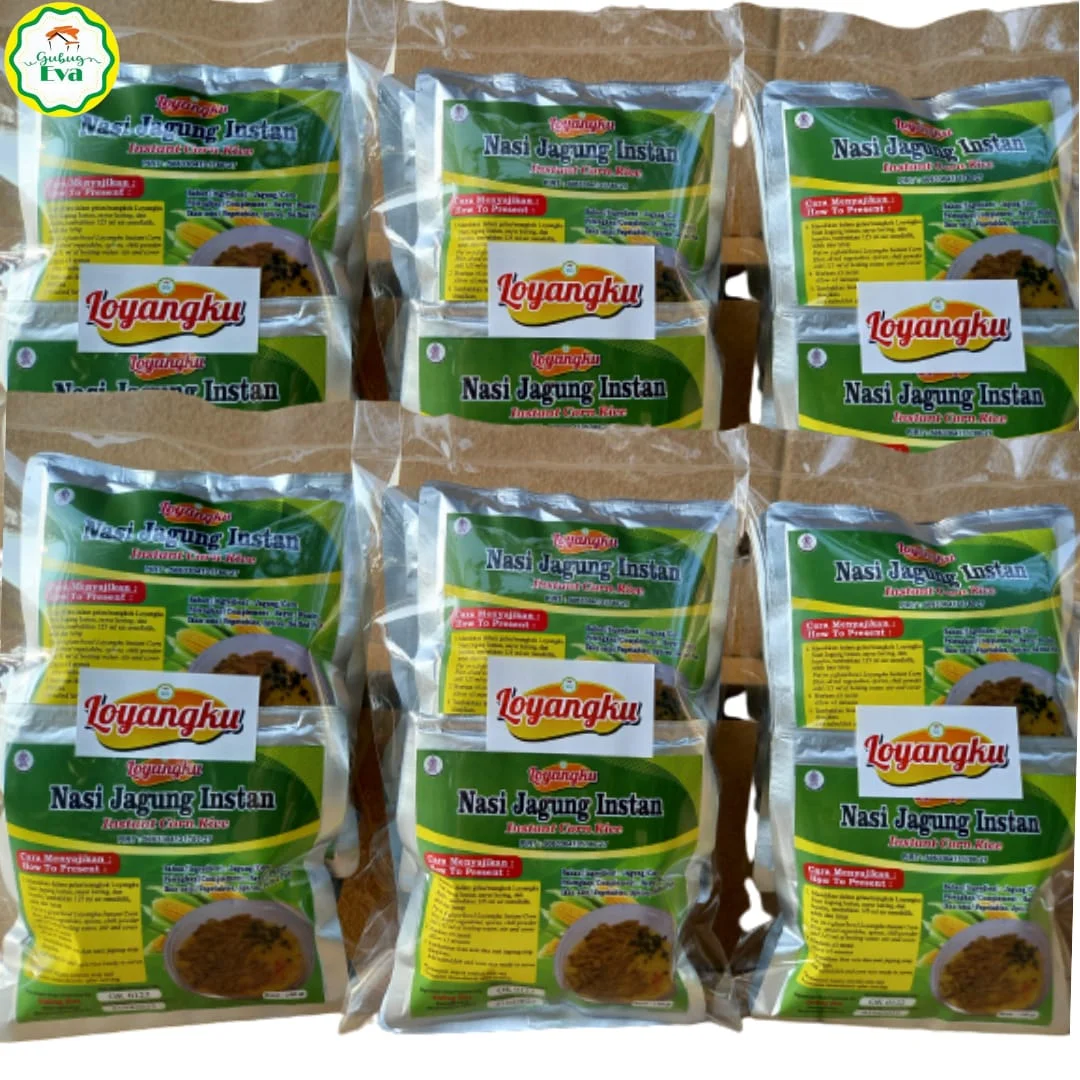 NASI JAGUNG INSTAN LAUK TERI